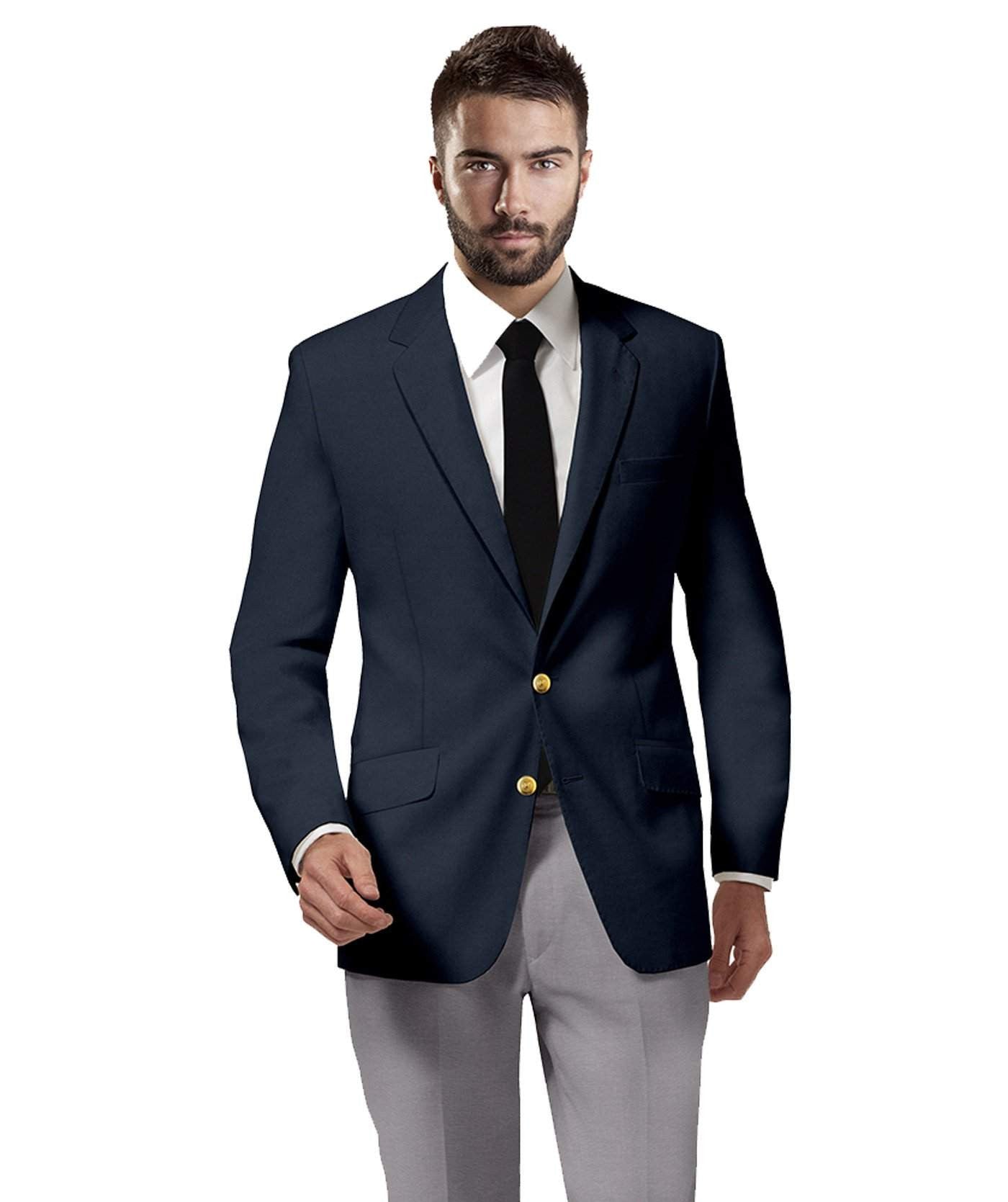 Suit Jackets & Blazers for Men  Navy Blue Tailored Blazer - My Suit