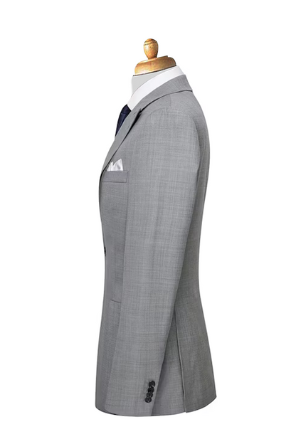 Versatile Light Grey Suit - Perfect for Business and Weddings