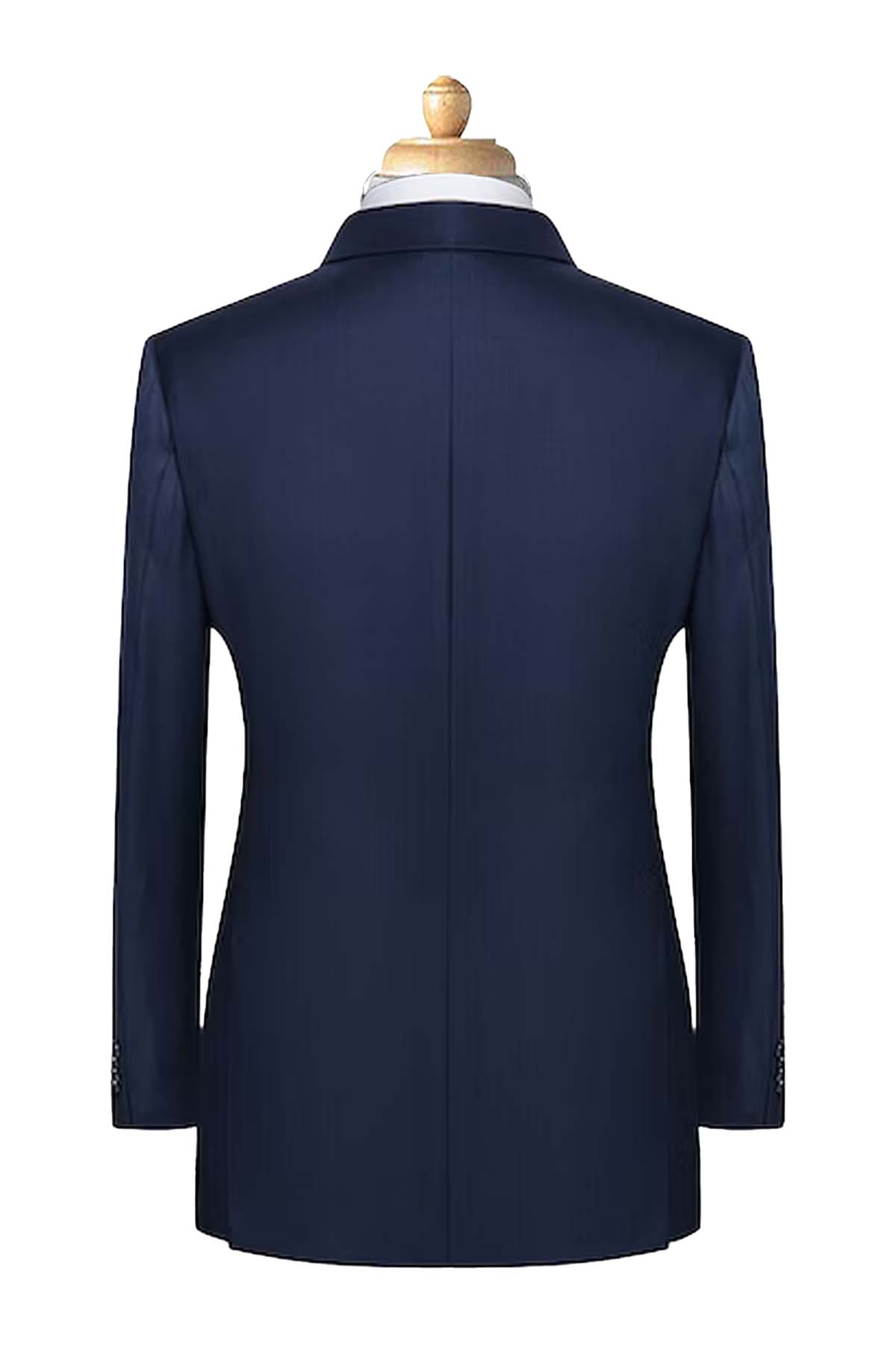 Suits for Men: Buy VBC Navy Blue Suit - My Suit Tailor