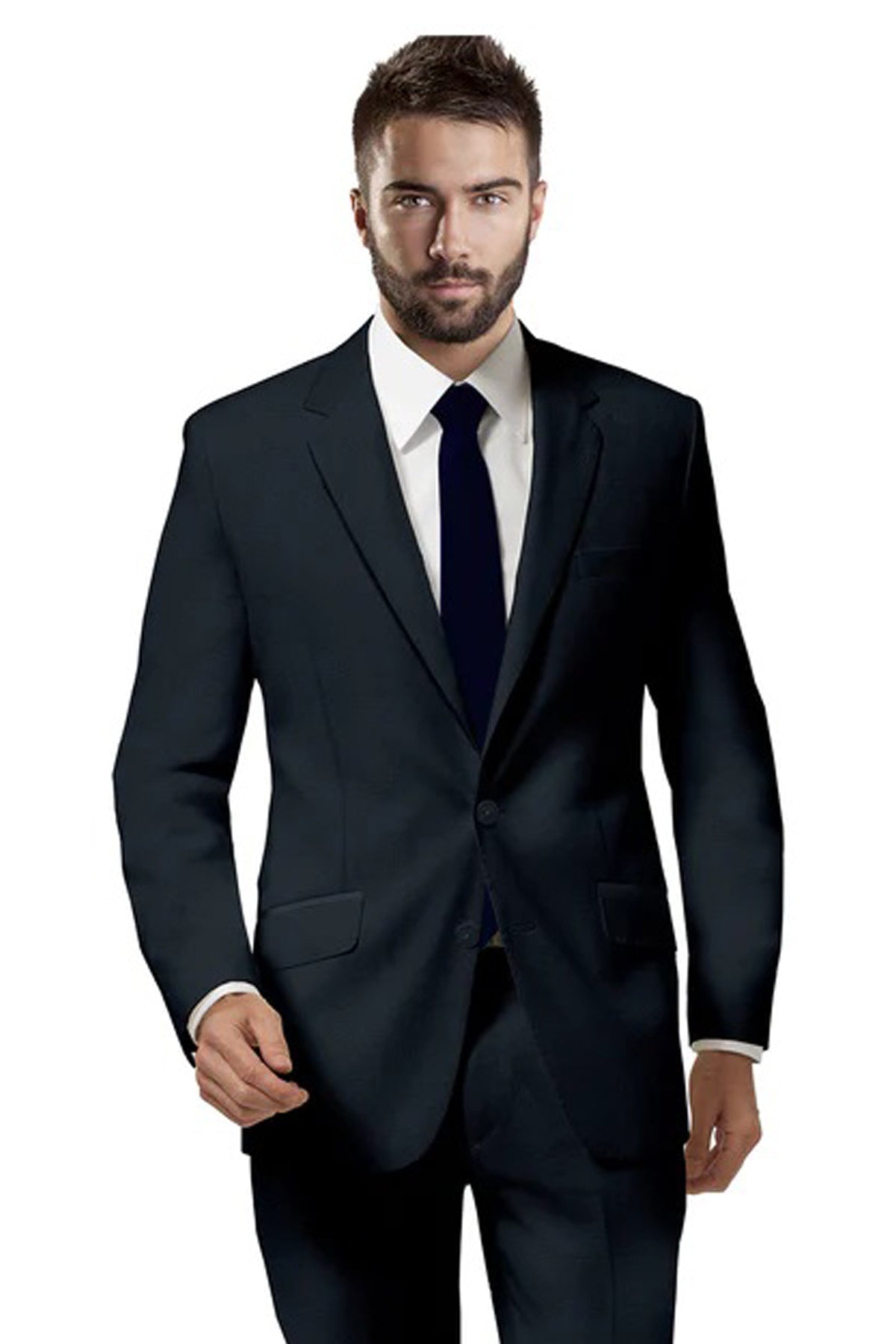 Suits for men: Buy Charcoal Grey Birds Eye Suit Online- My Suit Tailor