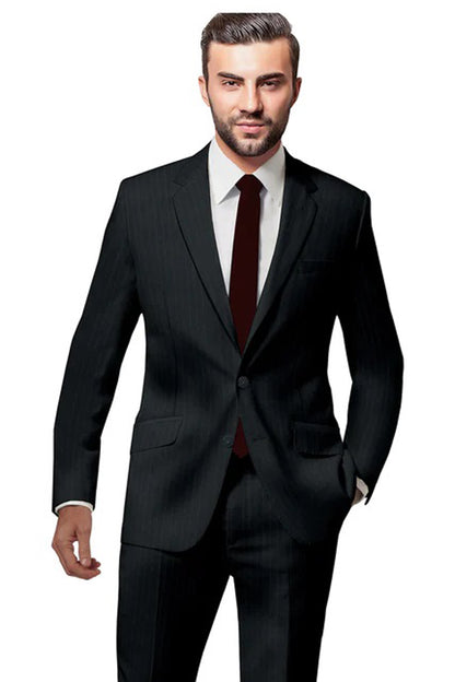 Suits for men: Buy Charcoal Pin Stripe Suit online | My Suit Tailor