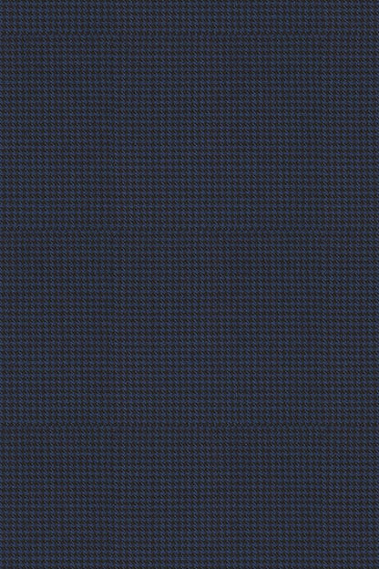 Suits for Men: Buy Navy Houndstooth - Italian Suit - My Suit Tailor