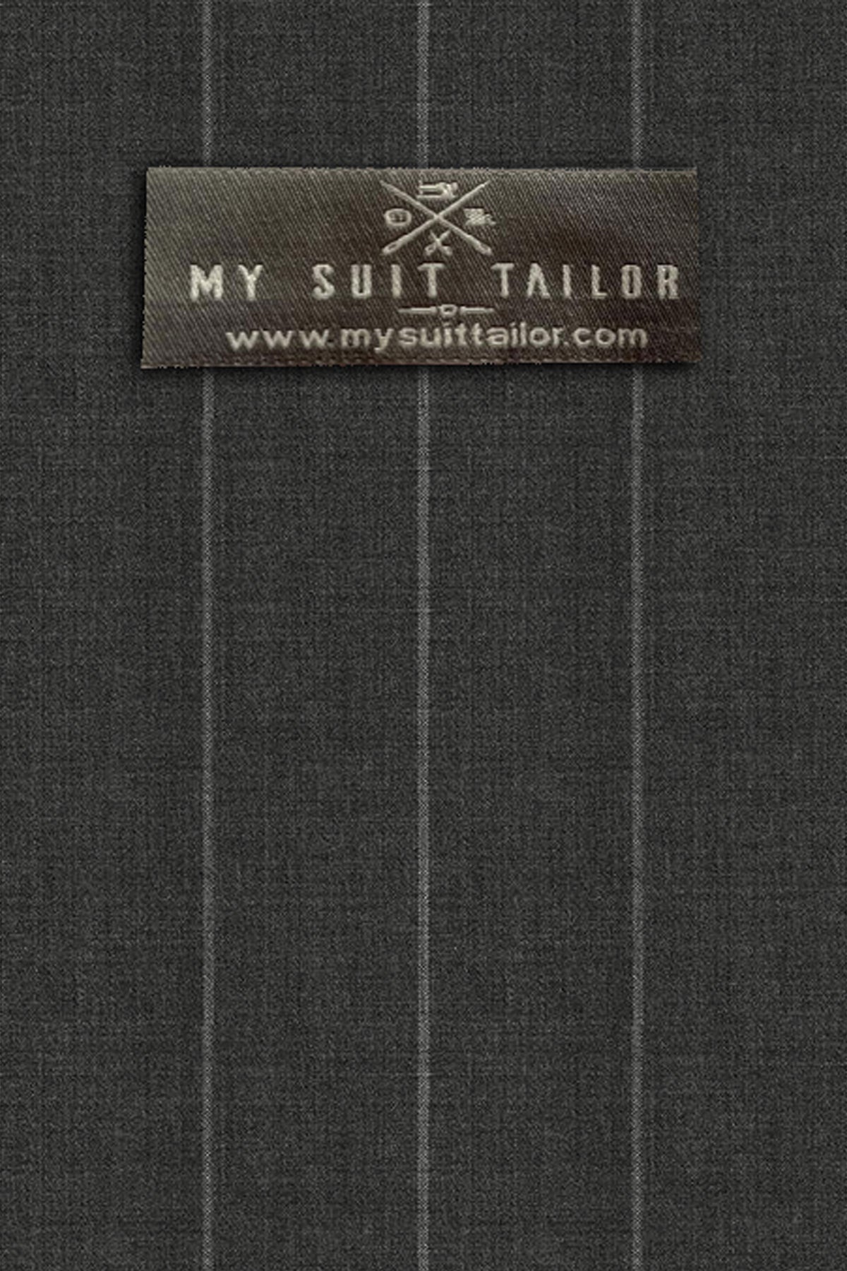 Suits for men: Buy Charcoal Bold Stripe - Italian Suit Online- My Suit Tailor