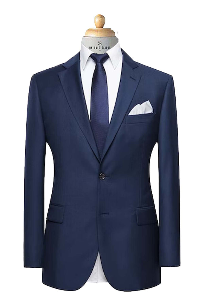 Navy Blue Suits: Buy Custom-Tailored Blue Suits for Men