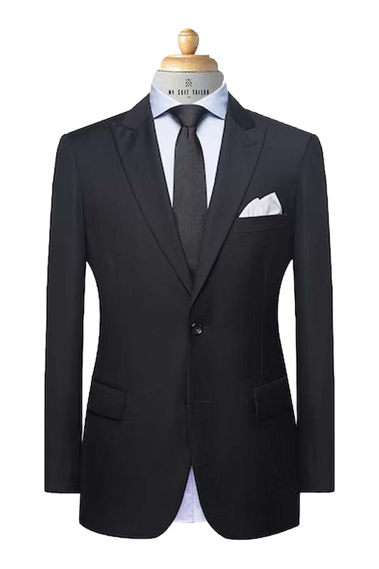 Suits for Men: Buy VBC Essential Black Suit - My Suit Tailor