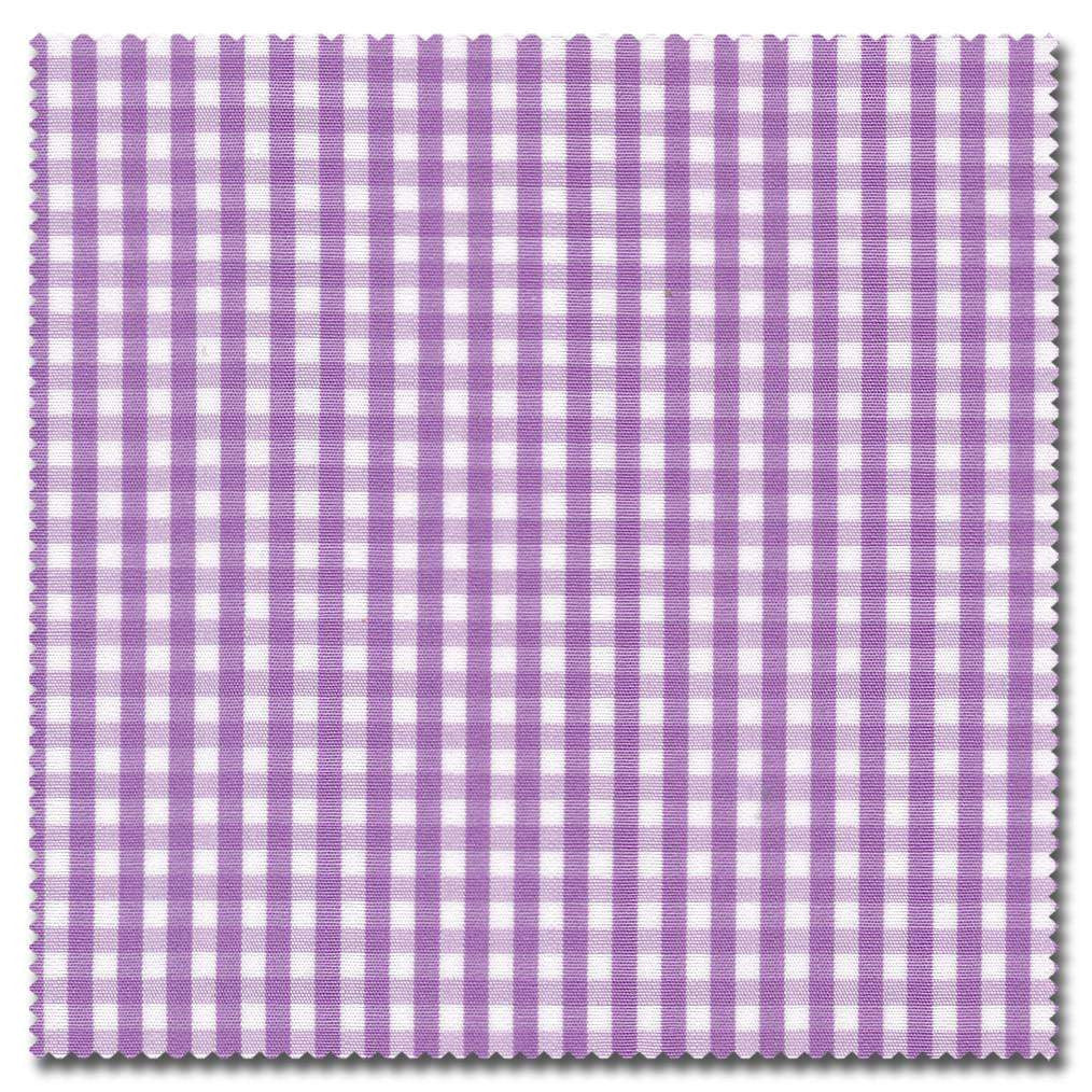 Buy Tailored Shirt for men: Lavender mini gingham dress shirt| My Suit Tailor