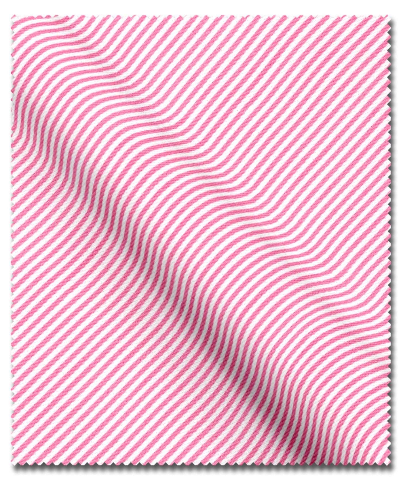 Pink Office Stripe Shirt