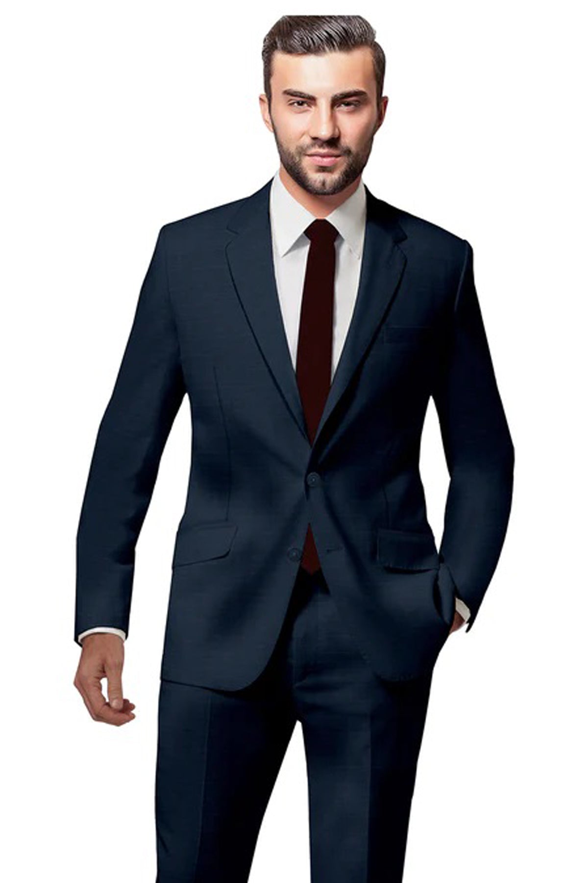 Navy Blue Suits- Buy Navy Blue Suit for Men Online | My Suit Tailor