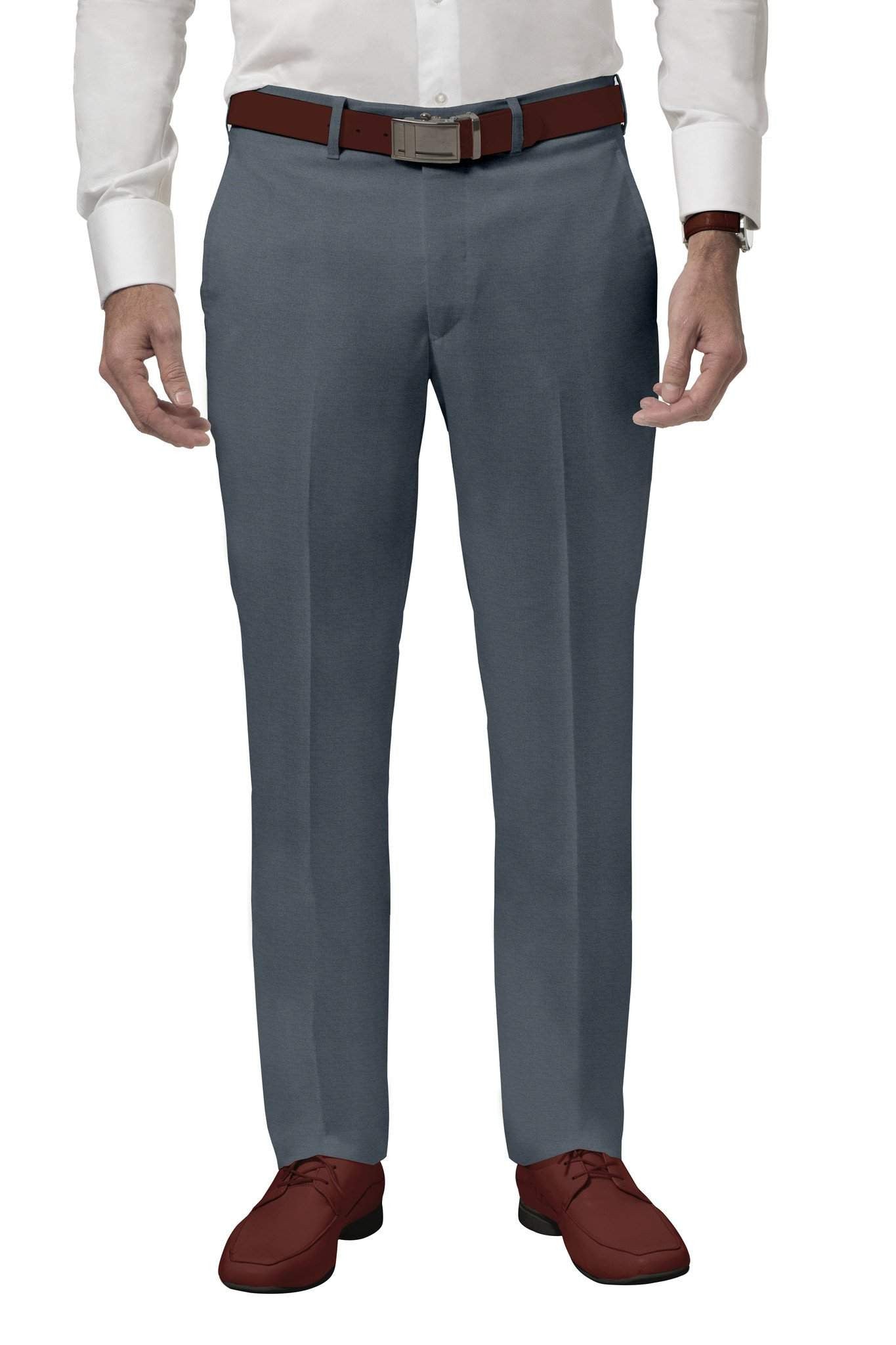 Trousers For Men: Buy Grey Dress Pants| My Suit Tailor