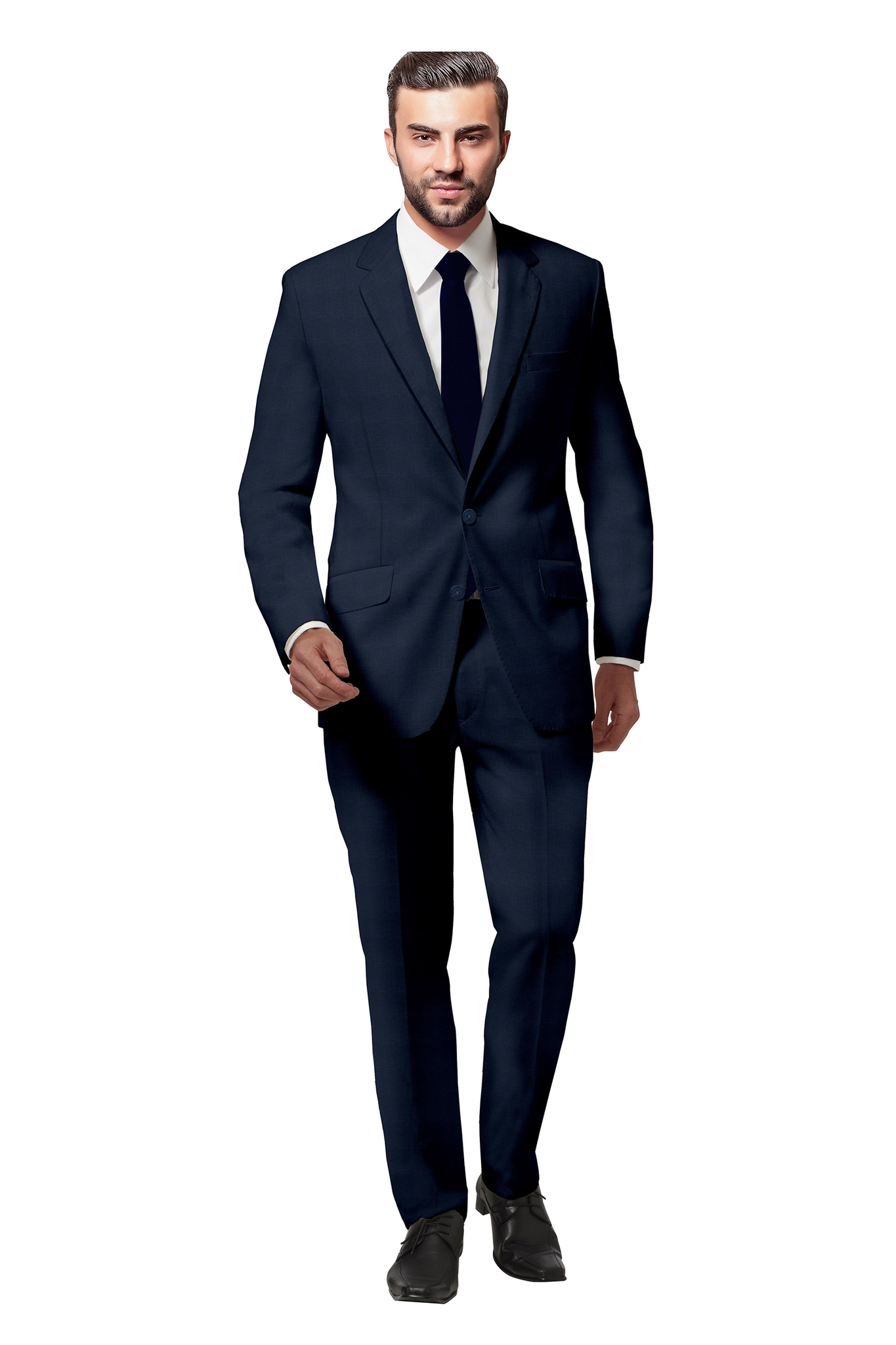 Suits for Men: Buy Navy Check Suit - My Suit Tailor