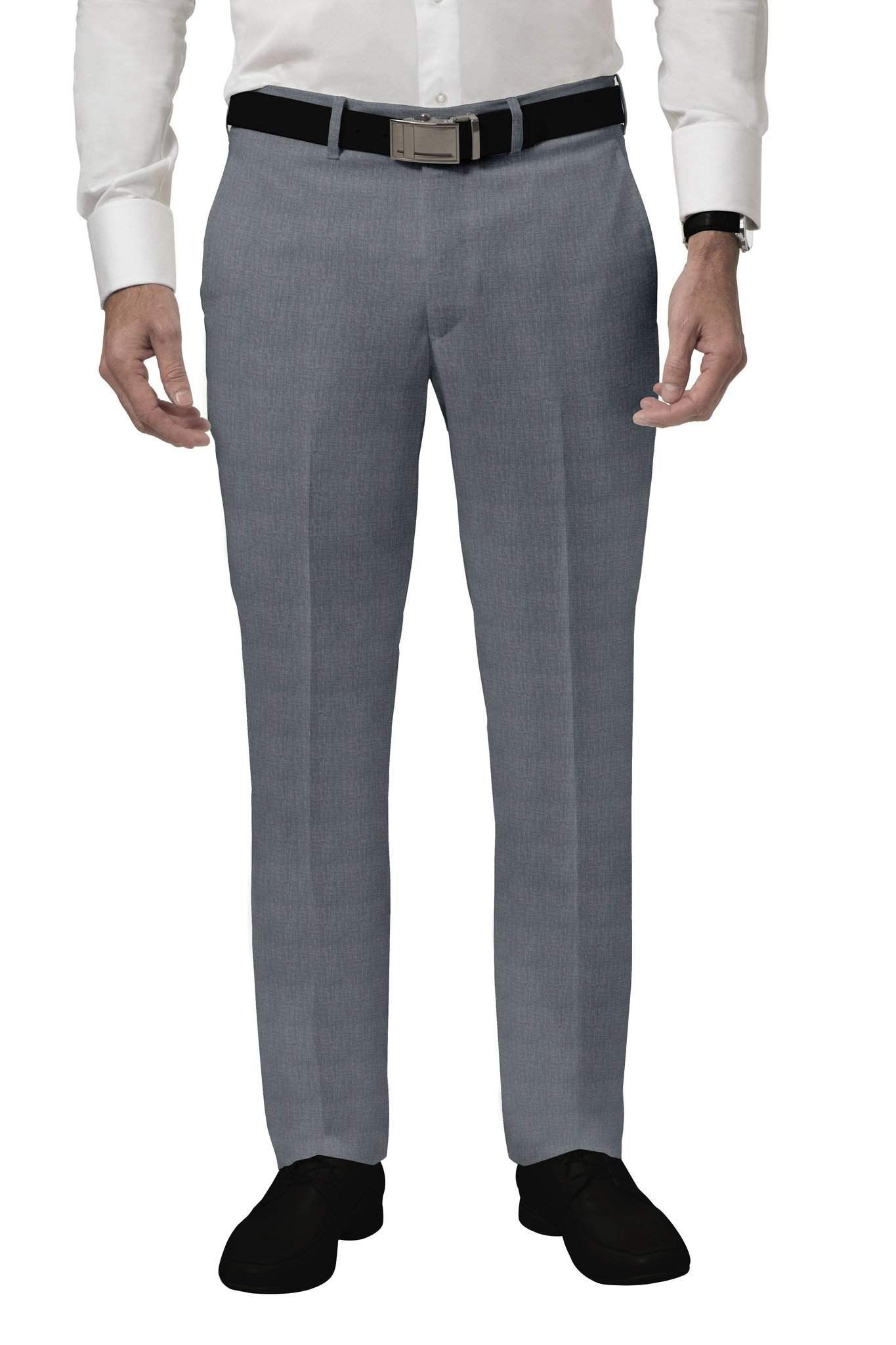 Trousers For Men: Buy Light Grey Dress Pants | My Suit Tailor