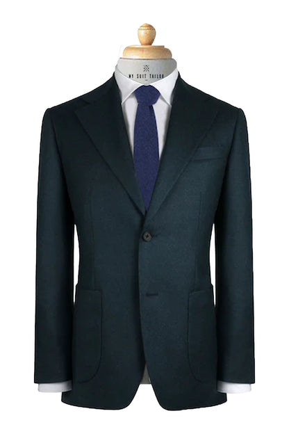 Suits for Men: Buy Navy Flannel Suit-VBC Online - My Suit Tailor