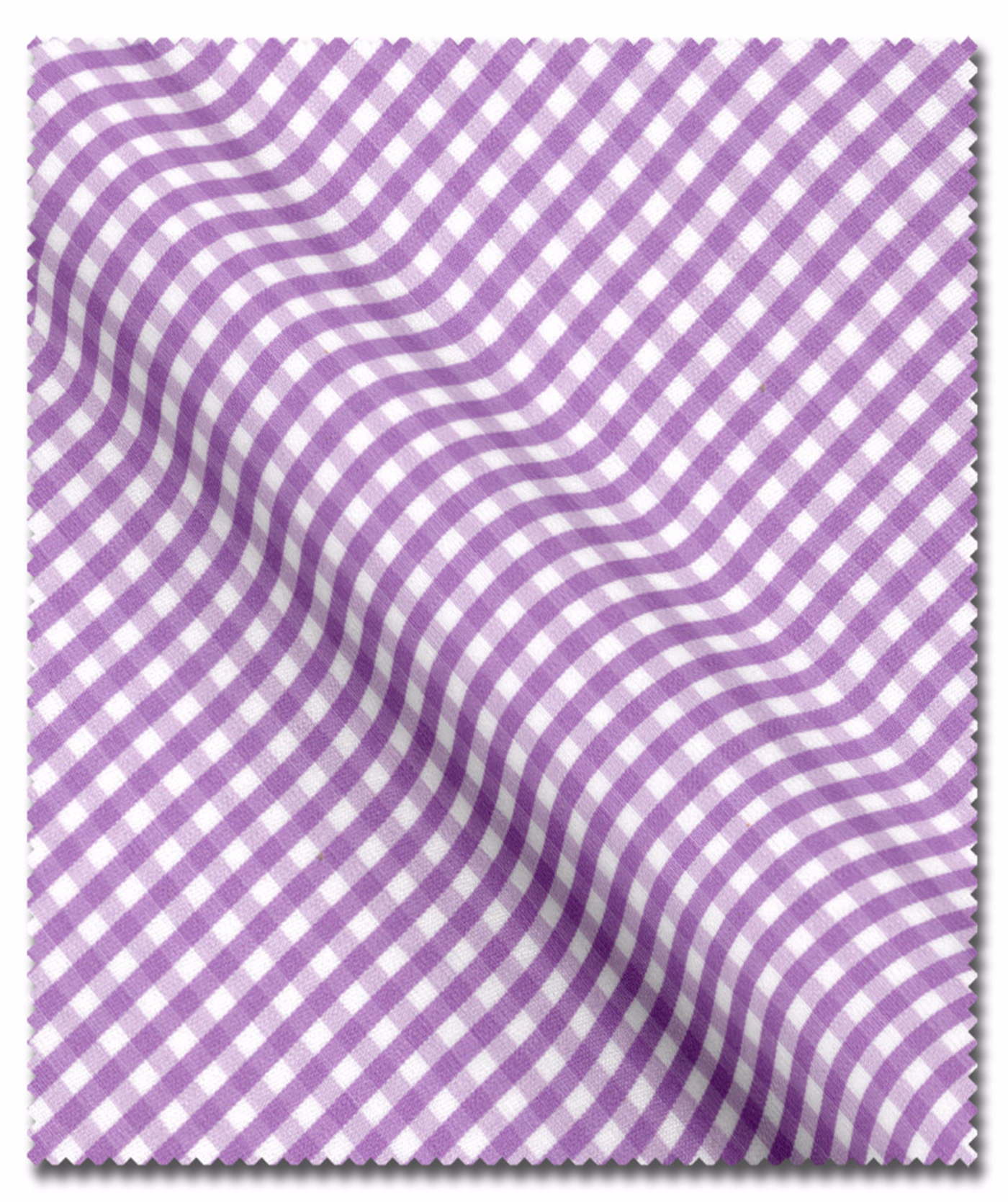 Buy Tailored Shirt for men: Lavender mini gingham dress shirt| My Suit Tailor