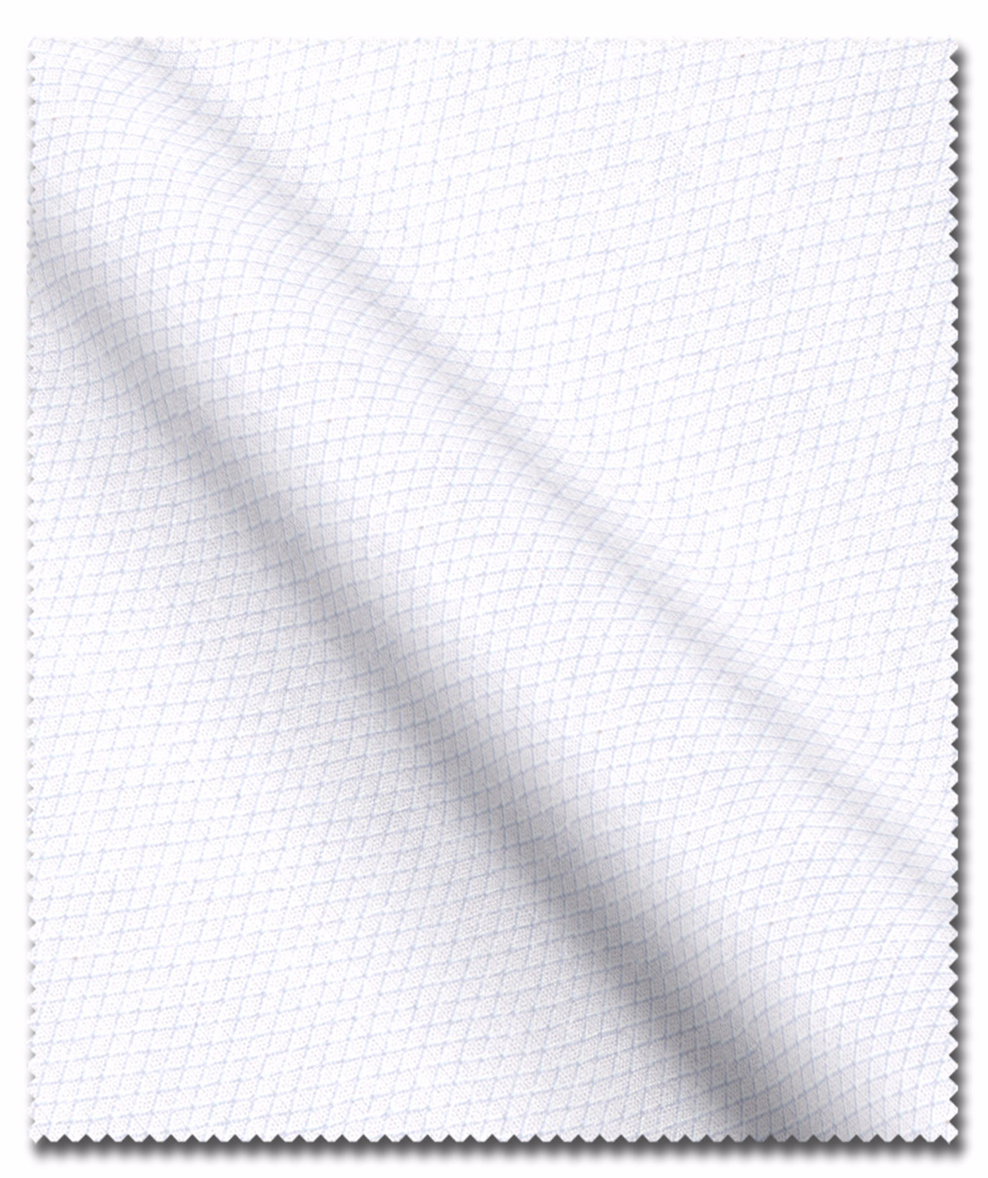 Buy Tailored Shirt for men: White Self Pattern Dress Shirt | My Suit Tailor